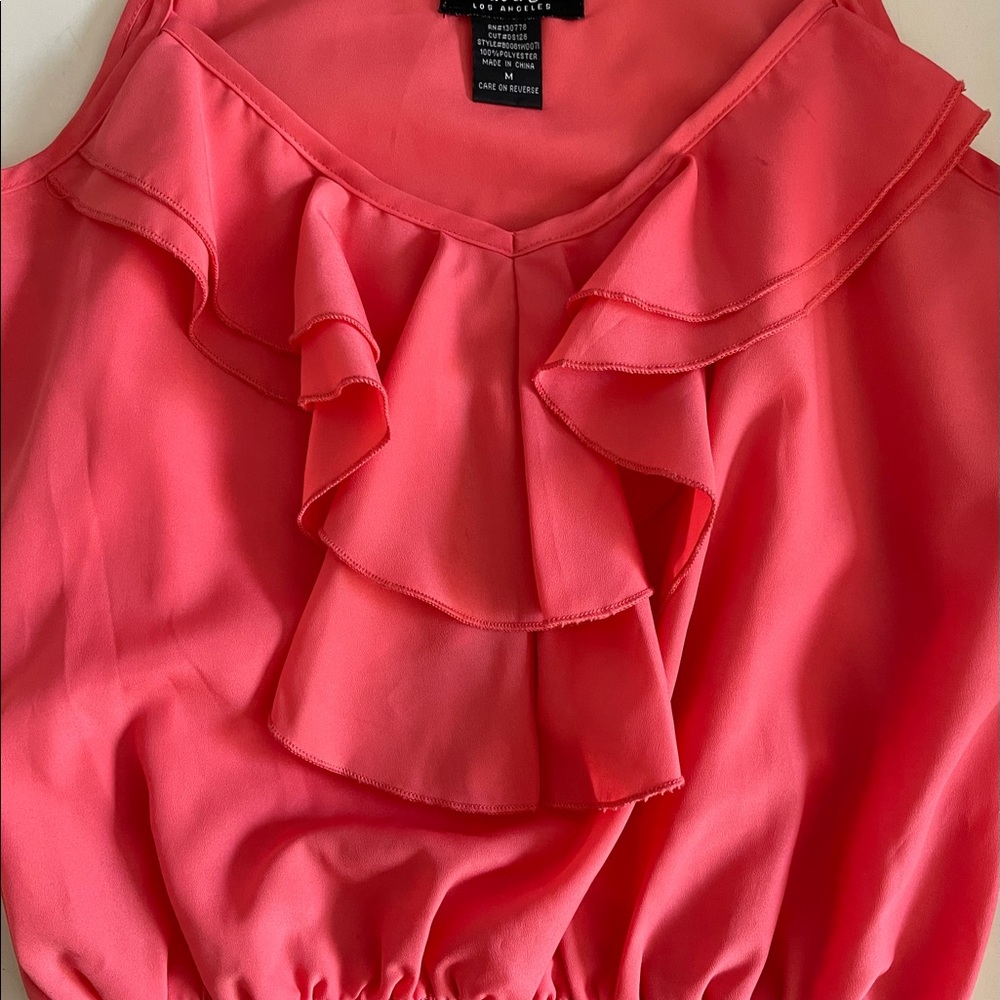 About A Girl Ruffle TankTop - Picture 4 of 4